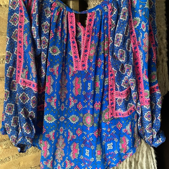 ANTHROPOLOGIE Tolani Nimbin Pleasant Blouse / Size XS - Picture 2 of 5